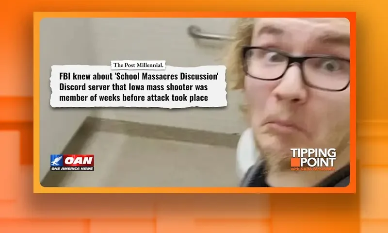 Video still from Tipping Point on One America News Network