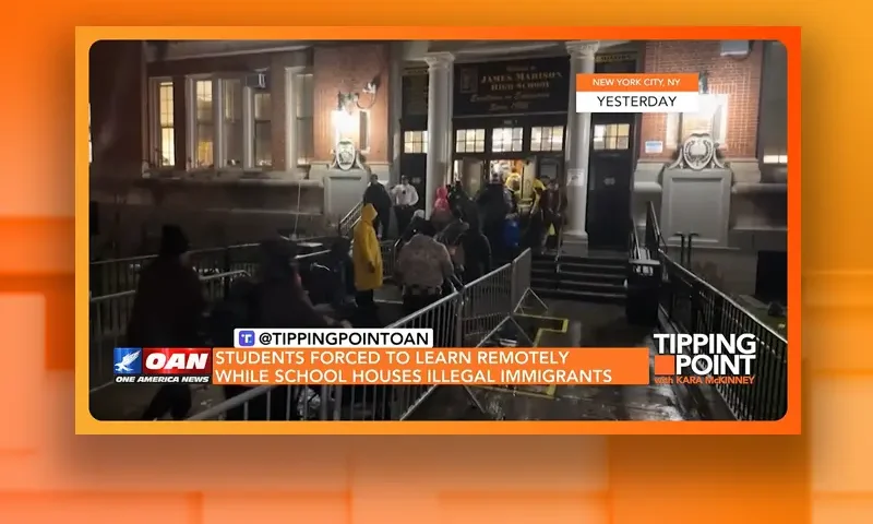 Video still from Tipping Point on One America News Network