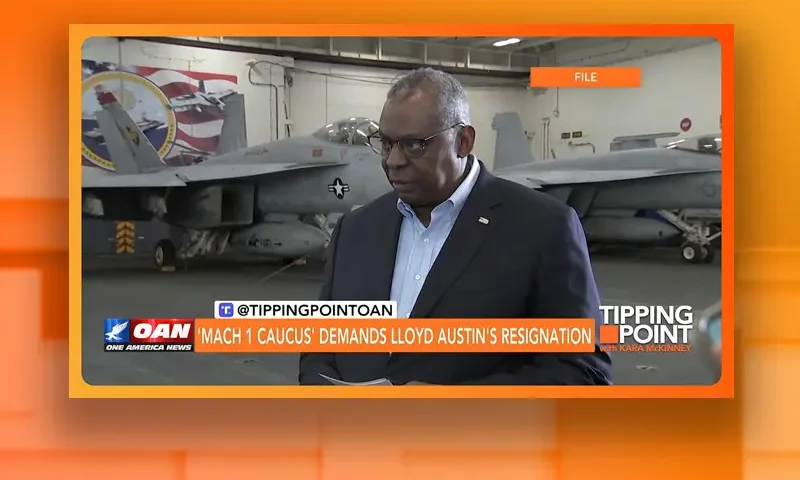 Video still from Tipping Point on One America News Network