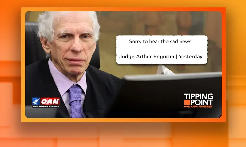 Video still from Tipping Point on One America News Network