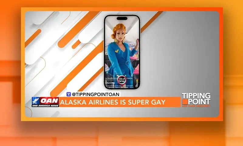 Video still from Tipping Point on One America News Network