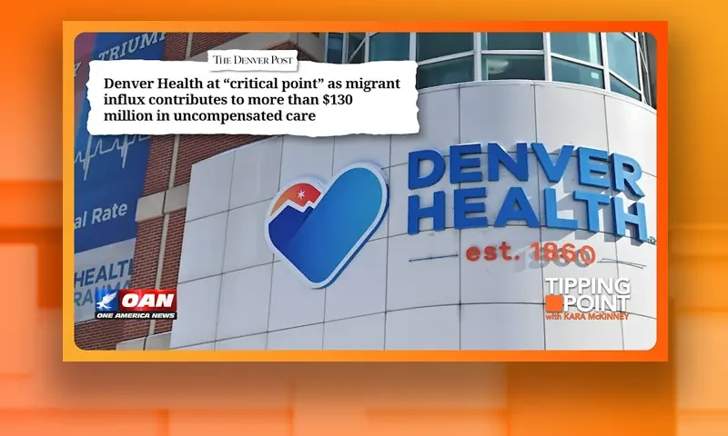 Video still from Tipping Point on One America News Network