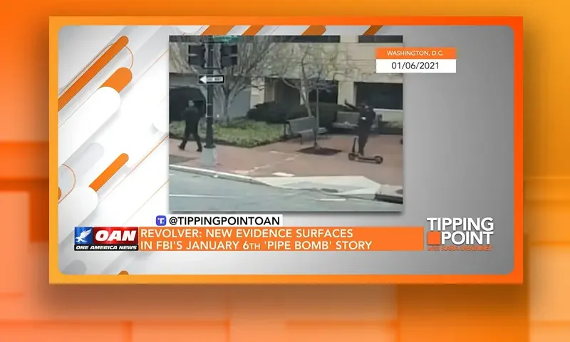 Video still from Tipping Point on One America News Network