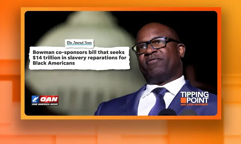 Video still from Tipping Point on One America News Network
