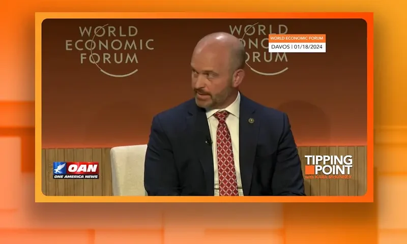 Video still from Tipping Point on One America News Network