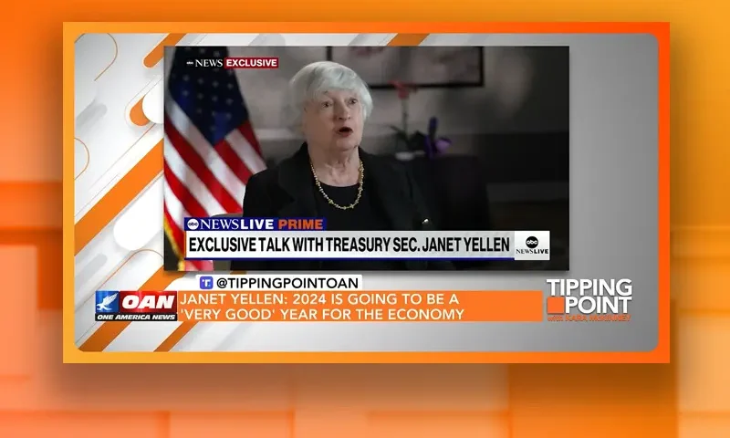 Video still from Tipping Point on One America News Network