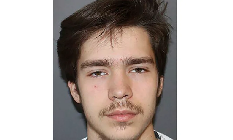 This image provided by the City of Rifle Police Department shows Tyler Jay Boebert, arrested Tuesday, Feb. 27, 2024 and facing possible felony charges of criminal possession of identification documents involving multiple victims and conspiracy to commit a felony, the Rifle Police Department said in a statement. The oldest son of U.S. Rep. Lauren Boebert was in a Colorado jail on Wednesday after being arrested in connection with a recent string of vehicle break-ins and property thefts. (City of Rifle Police Department via AP)