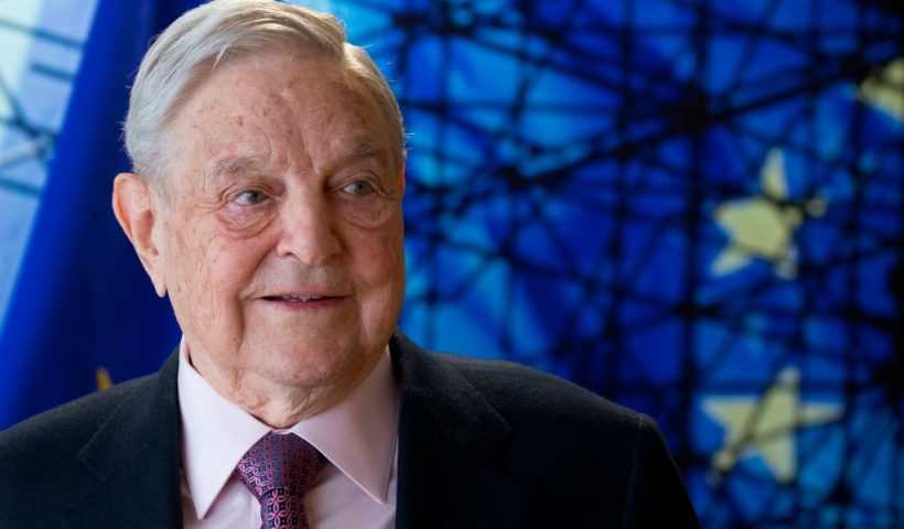 George Soros, Founder and Chairman of the Open Society Foundations arrives for a meeting in Brussels, on April 27, 2017. - Meeting will mainly focus on situation in Hungary, including legislative measures that could force the closure of the Central European University in Budapest. (Photo by OLIVIER HOSLET / POOL / AFP) (Photo by OLIVIER HOSLET/POOL/AFP via Getty Images)