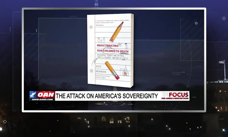 Video still from In Focus on One America News Network