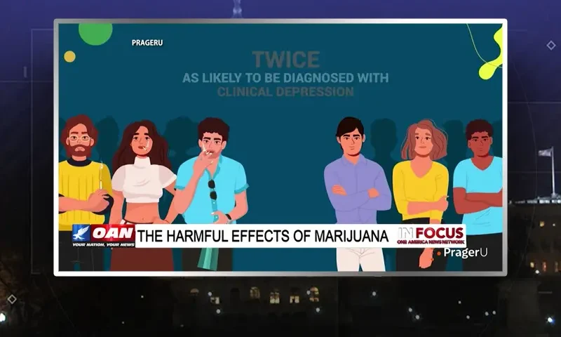Video still from In Focus on One America News Network