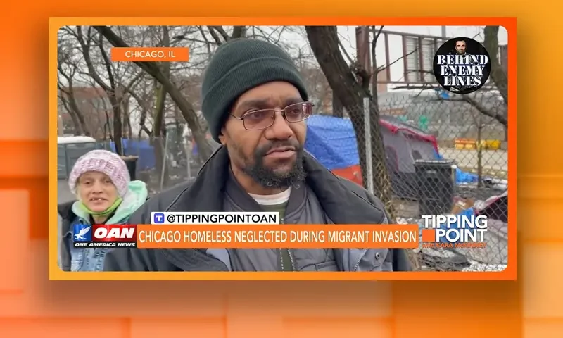 Video still from Tipping Point on One America News Network