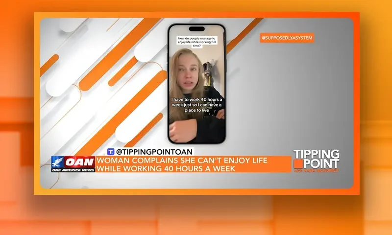 Video still from Tipping Point on One America News Network