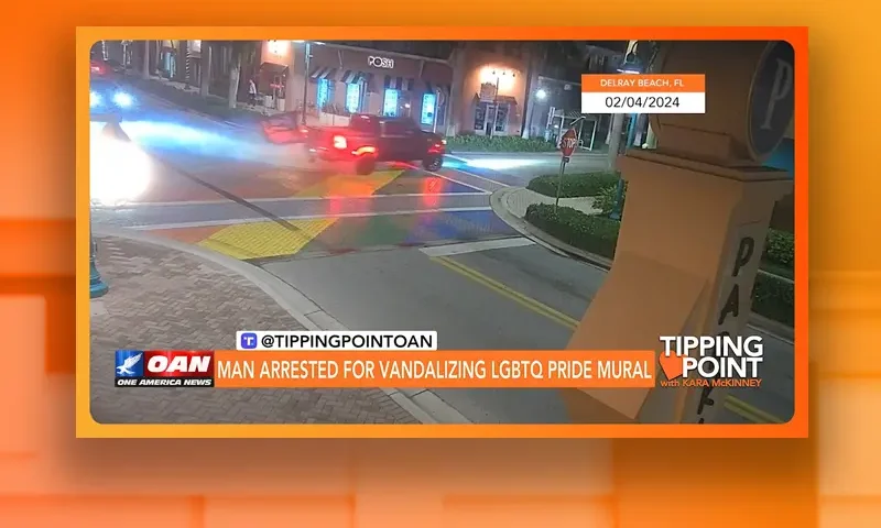 Video still from Tipping Point on One America News Network