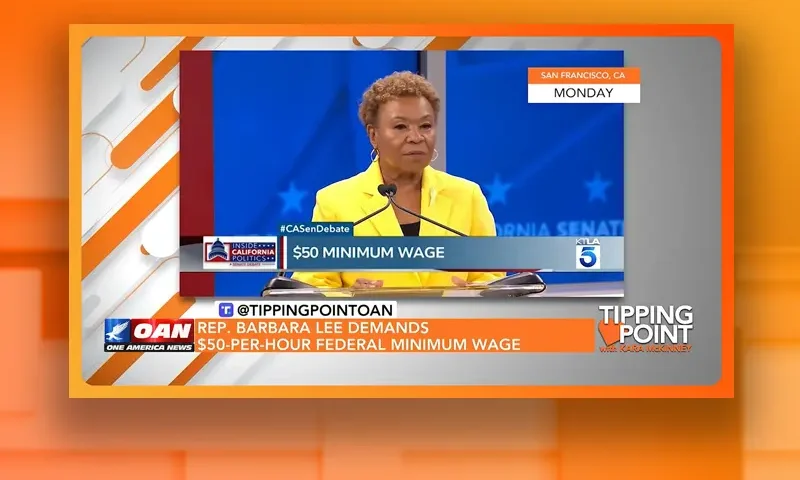 Video still from Tipping Point on One America News Network