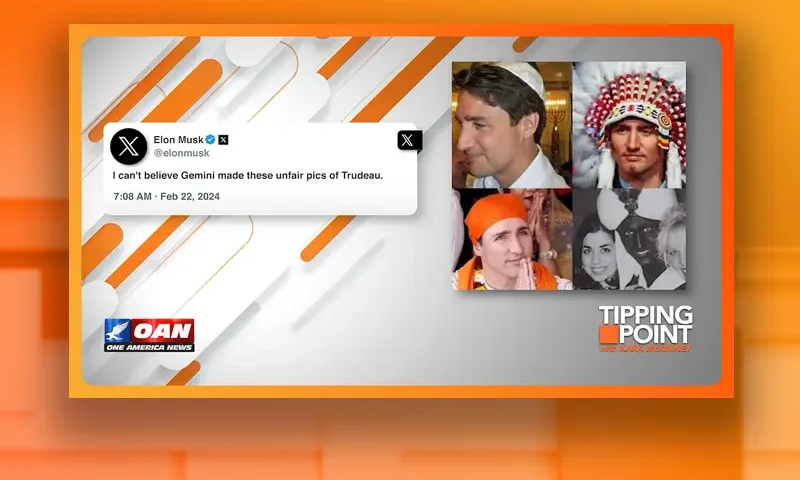 Video still from Tipping Point on One America News Network