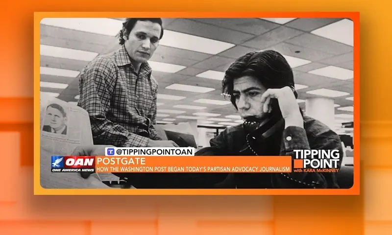 Video still from Tipping Point on One America News Network