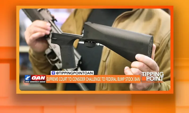 Video still from Tipping Point on One America News Network