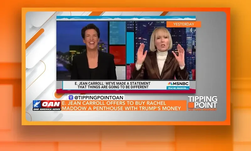 Video still from Tipping Point on One America News Network