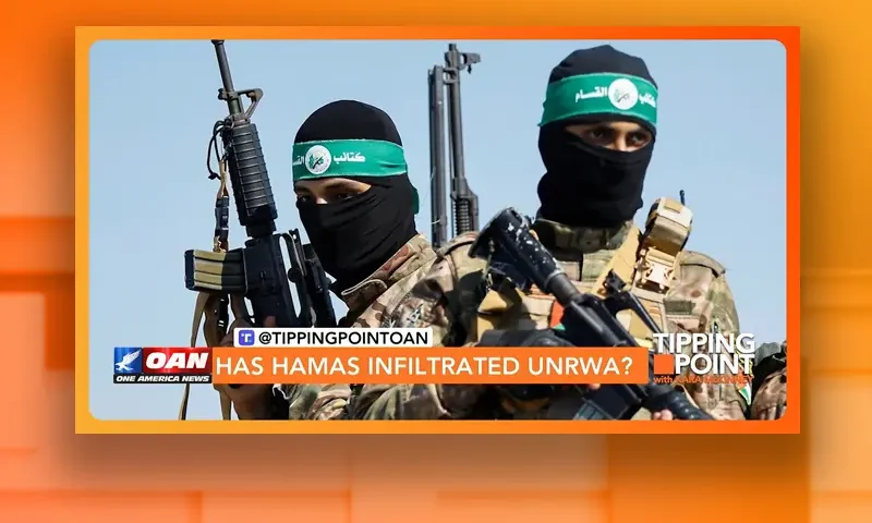 Video still from Tipping Point on One America News Network