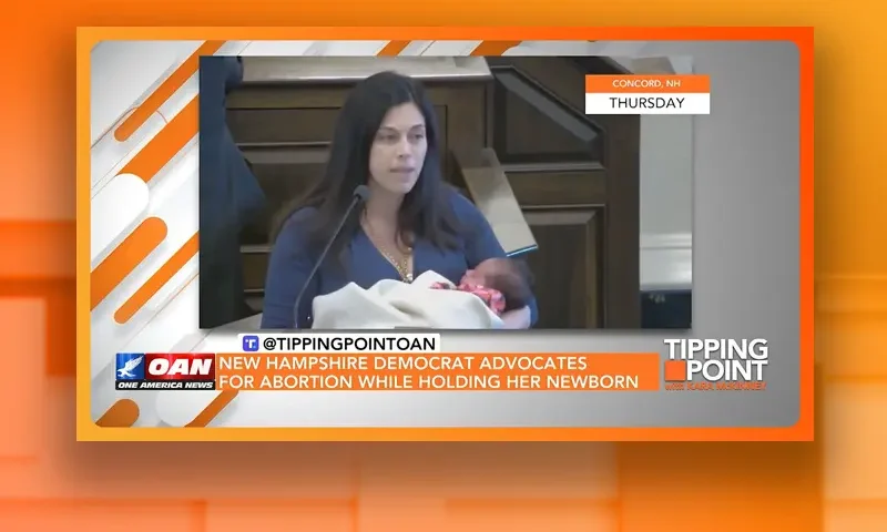 Video still from Tipping Point on One America News Network