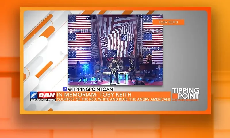 Video still from Tipping Point on One America News Network