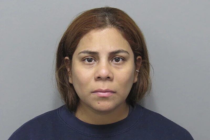 In this booking photo provided by the Cuyahoga County Sheriff’s Department, is Kristel Candelario, 31, of Cleveland, Ohio. Candelario pleaded guilty to aggravated murder and child endangerment Thursday, Feb. 22, 2024, in the death of her 16-month-old daughter, who authorities allege was left alone for 10 days while she went on vacation. (Cuyahoga County Sheriff’s Department via AP, File)