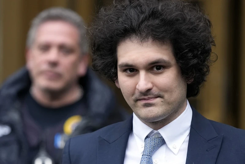 Sam Bankman-Fried leaves Manhattan federal court in New York on Feb. 16, 2023. Bankman-Fried’s lawyers are seeking leniency next month at the FTX founder’s sentencing for cryptocurrency crimes. The lawyers filed presentence arguments late Monday, Feb. 26, 2024, in Manhattan federal court. (AP Photo/Seth Wenig, File)