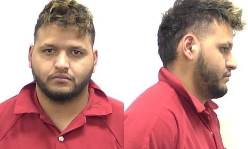 (Booking photo of Jose Antonio Ibarra, photo via CLARKE COUNTY SHERIFF'S OFFICE)