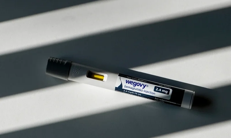 Novo Nordisk's blockbuster weight loss drug Wegovy can now by prescribed to reduce the risk of heart attack and stroke. (Michael Siluk / Universal Images Group via Getty Images file)