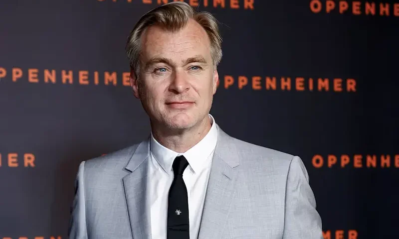 Director Christopher Nolan poses during a photocall before the premiere of the film "Oppenheimer" at the Grand Rex in Paris, France, July 11, 2023. REUTERS/Sarah Meyssonnier/File Photo