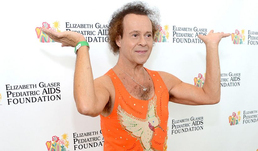 LOS ANGELES, CA - JUNE 02: Richard Simmons attends the Elizabeth Glaser Pediatric AIDS Foundation's 24th Annual "A Time For Heroes" at Century Park on June 2, 2013 in Los Angeles, California. (Photo by Jason Kempin/Getty Images for EGPAF)
