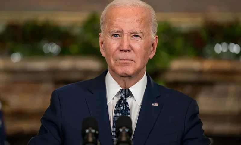 President Biden Holds News Conference After Summit with Chinese President Xi In San Francisco WOODSIDE, CALIFORNIA - NOVEMBER 15: U.S. President Joe Biden delivers remarks at a news conference at the Filoli Estate on November 15, 2023 in Woodside, California. The news conference follows a meeting between Biden and Chinese President Xi Jinping during the Asia-Pacific Economic Cooperation (APEC) Leaders' week, their first since meeting at the Indonesian island resort of Bali in November 2022. (Photo by Kent Nishimura/Getty Images)