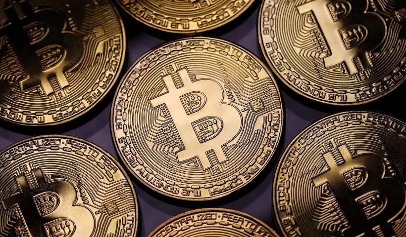 LONDON, ENGLAND - DECEMBER 07: A visual representation of the digital Cryptocurrency, Bitcoin on December 07, 2017 in London, England. (Photo by Dan Kitwood/Getty Images)