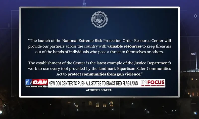 Video still from In Focus on One America News Network