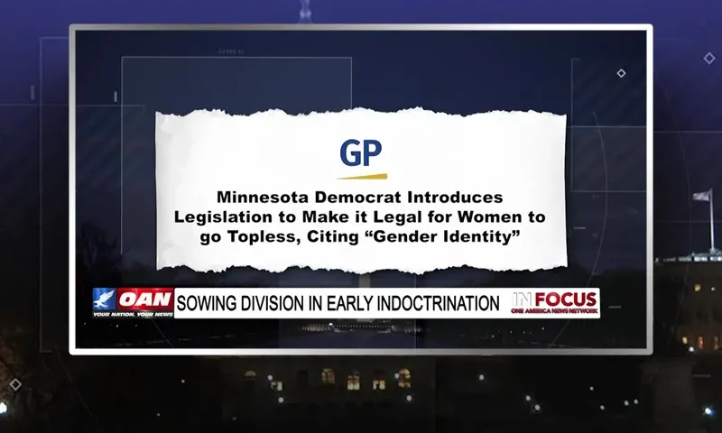 Video still from In Focus on One America News Network