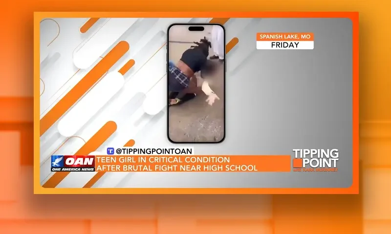 Video still from Tipping Point on One America News Network