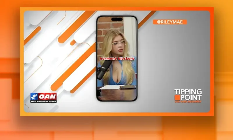 Video still from Tipping Point on One America News Network