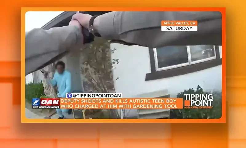 Video still from Tipping Point on One America News Network