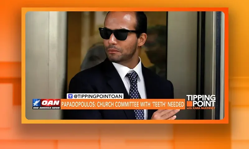 Video still from Tipping Point on One America News Network