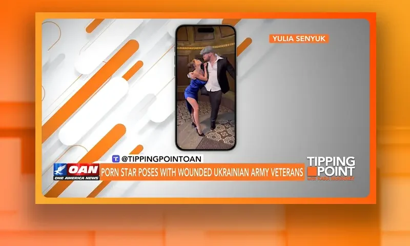 Video still from Tipping Point on One America News Network