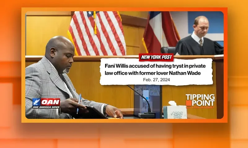 Video still from Tipping Point on One America News Network