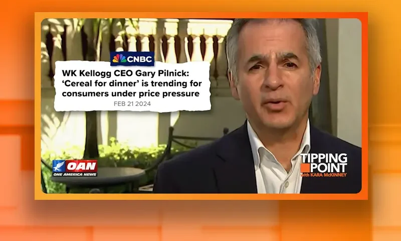Video still from Tipping Point on One America News Network