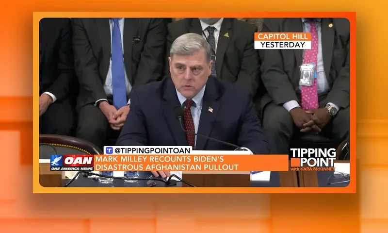 Video still from Tipping Point on One America News Network