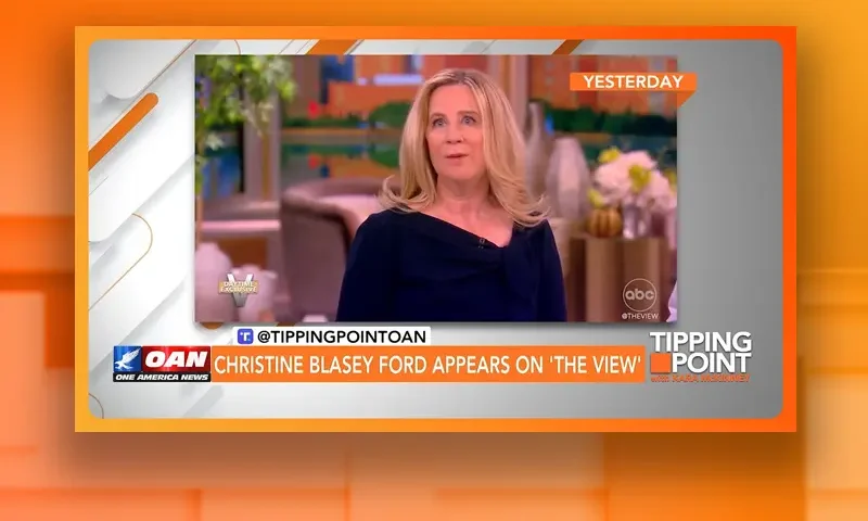 Video still from Tipping Point on One America News Network