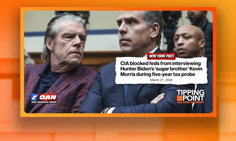 Video still from Tipping Point on One America News Network