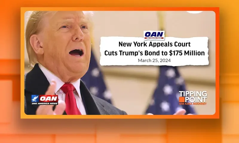 Video still from Tipping Point on One America News Network