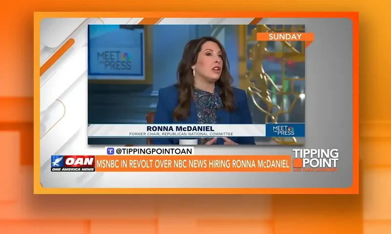 Video still from Tipping Point on One America News Network