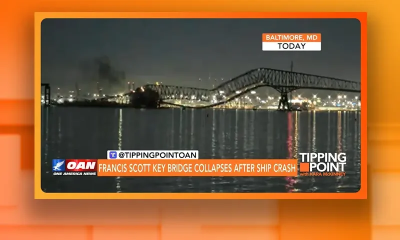 Video still from Tipping Point on One America News Network