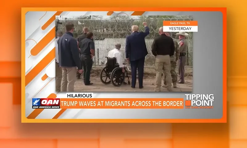 Video still from Tipping Point on One America News Network