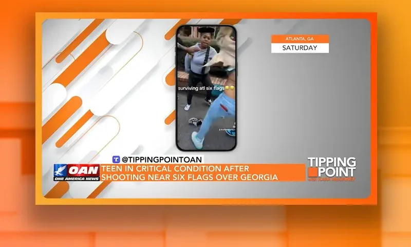 Video still from Tipping Point on One America News Network